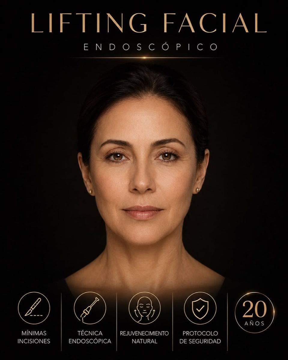 Lifting Facial Endoscópico, Rinofacial